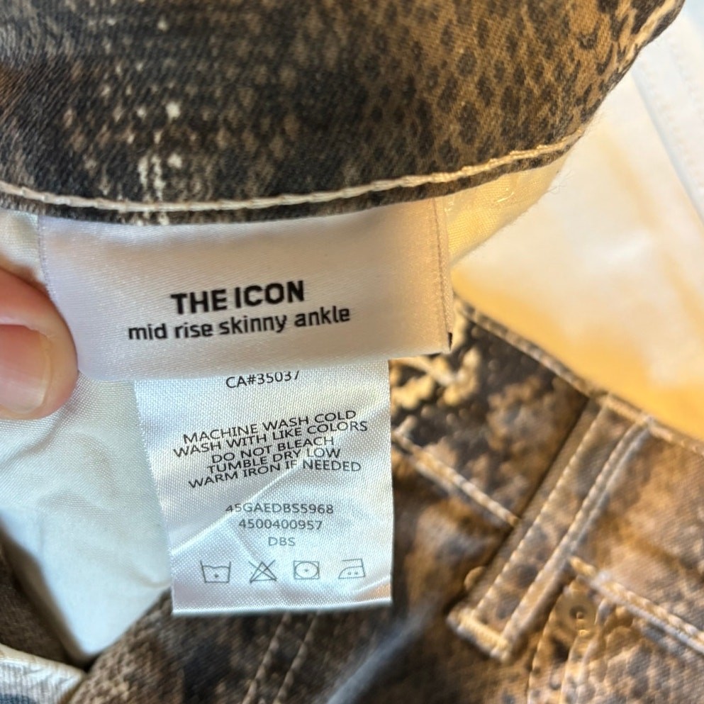 Joe’s Jeans Icon Mid Rise Skinny Ankle Size 28