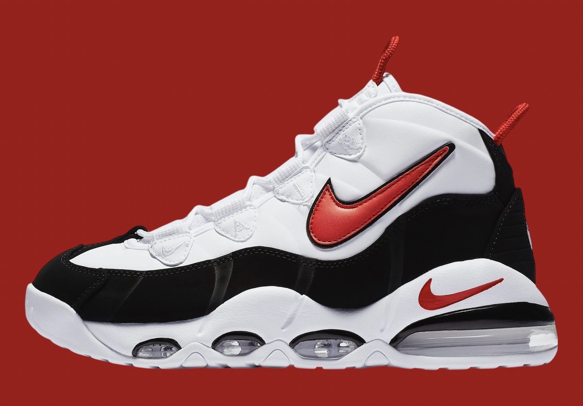 Nike Air Max Uptempo ’95 Chicago Bulls White University Red Nby CK0892-101 Men’s