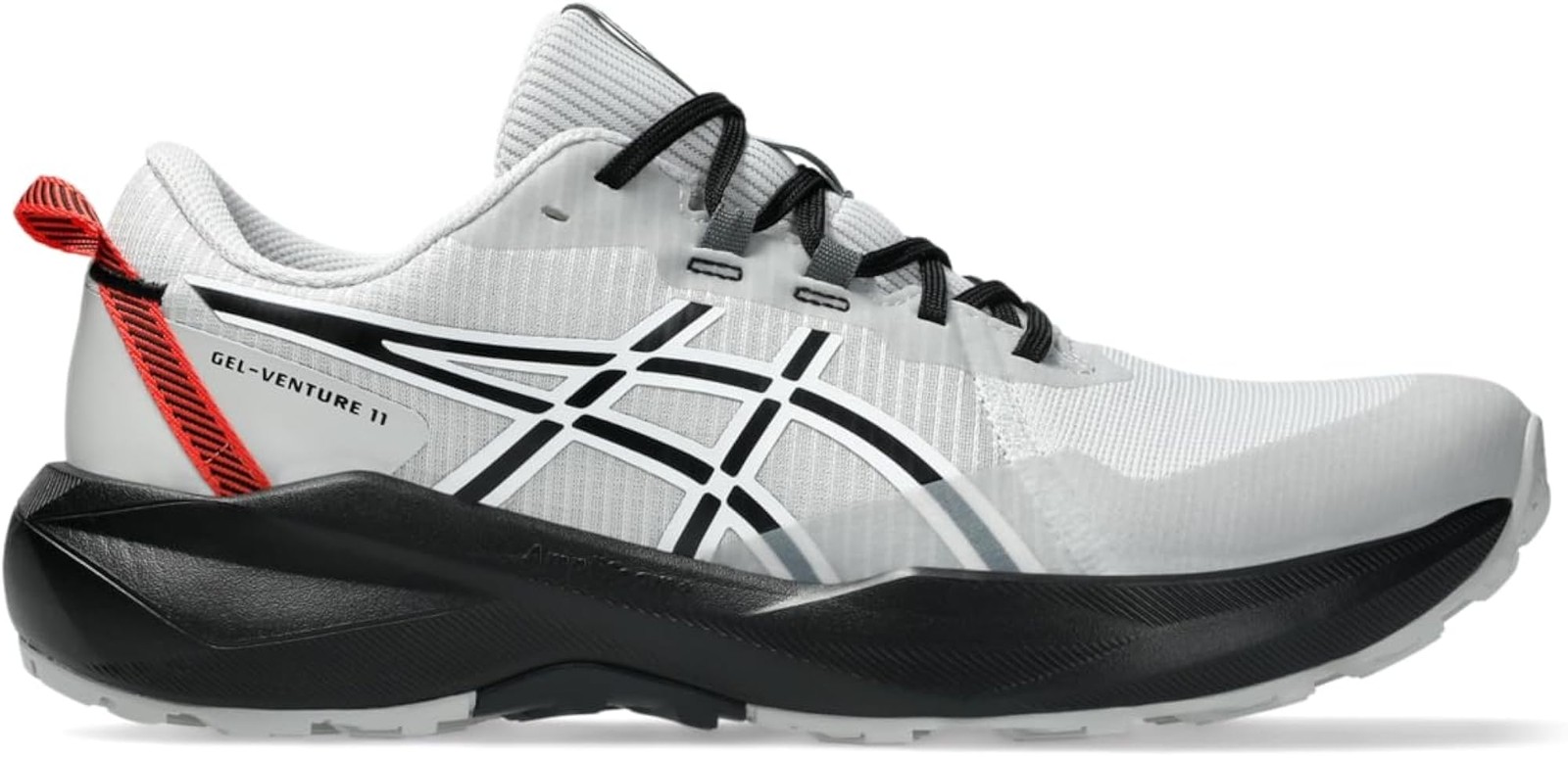 ASICS Men’s Gel-Venture 11 Trail Running Shoes – Concrete/Red Snapper – 8