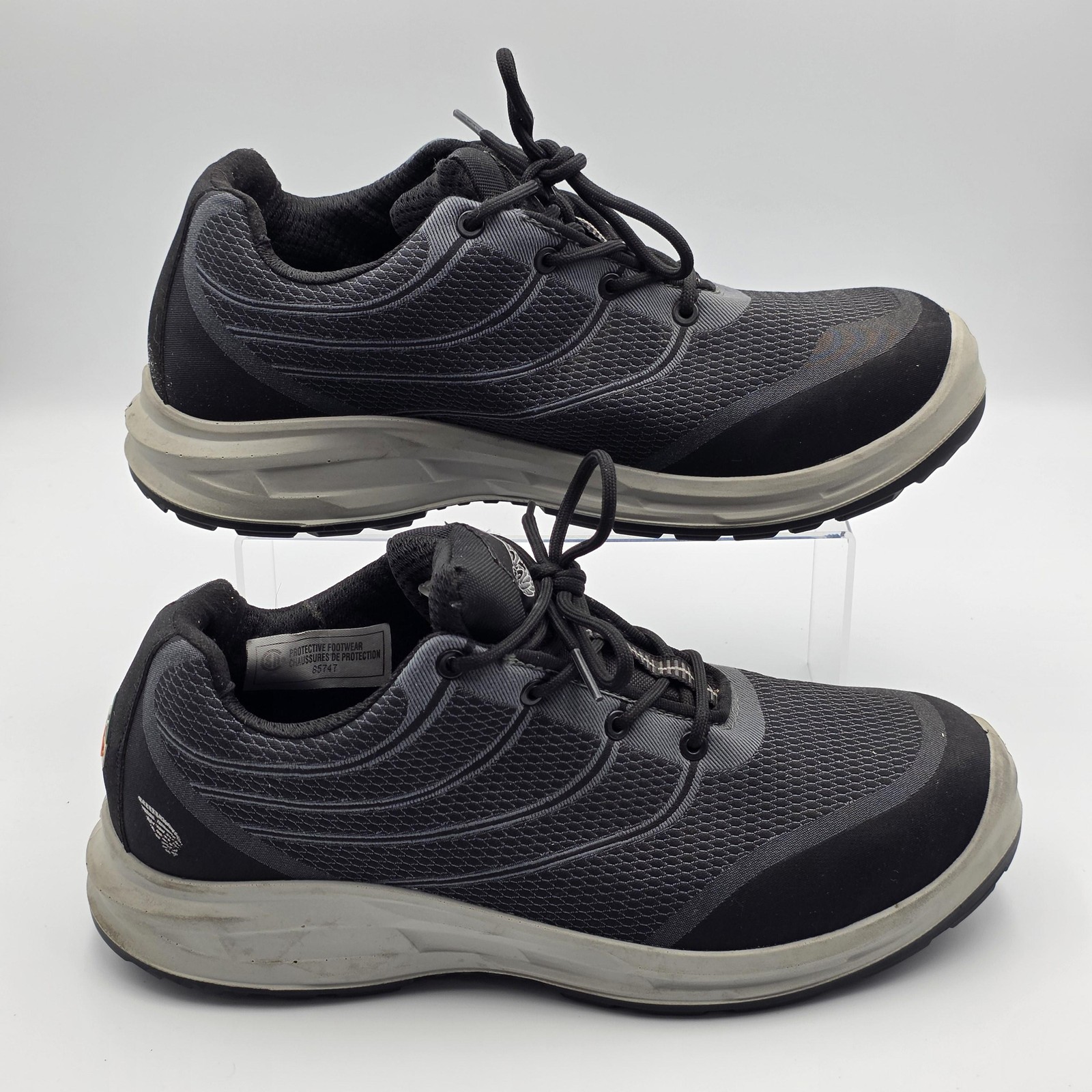 Red Wing Shoes 3259 Shieldlite Shoes Mens Size 9 Gray Safety Toe Work Sneakers