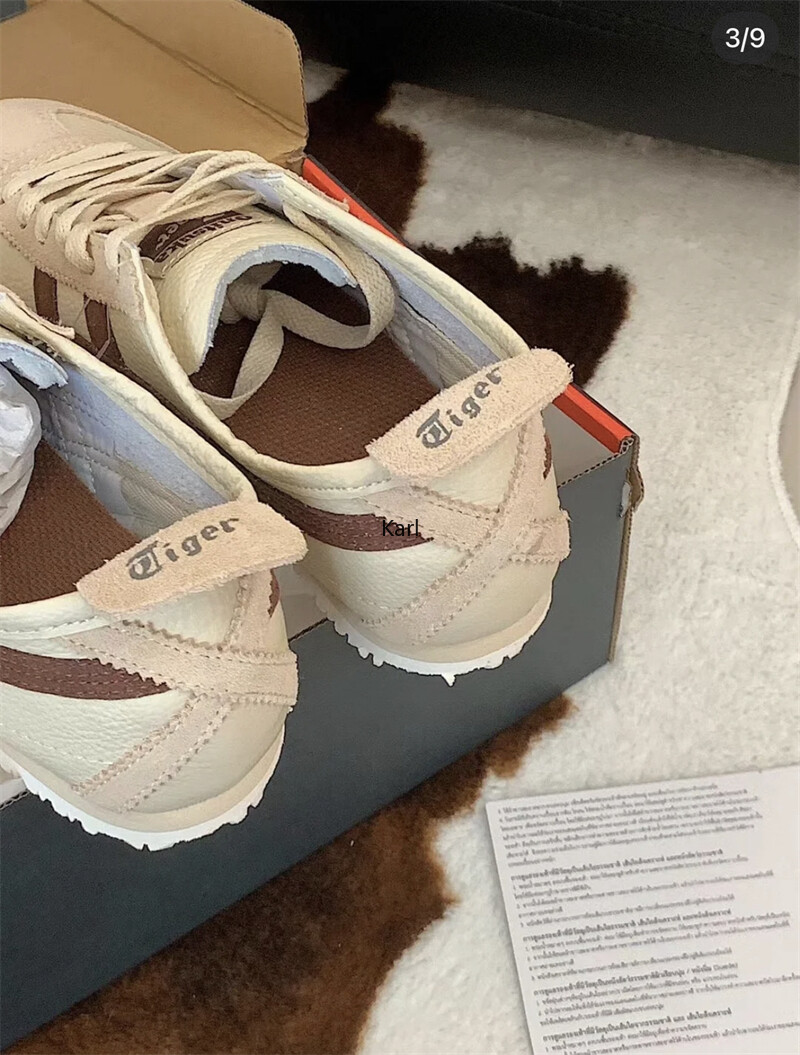 2026 NEW Onitsuka Tiger Mexico 66 Beige Suede Brown new with box nice