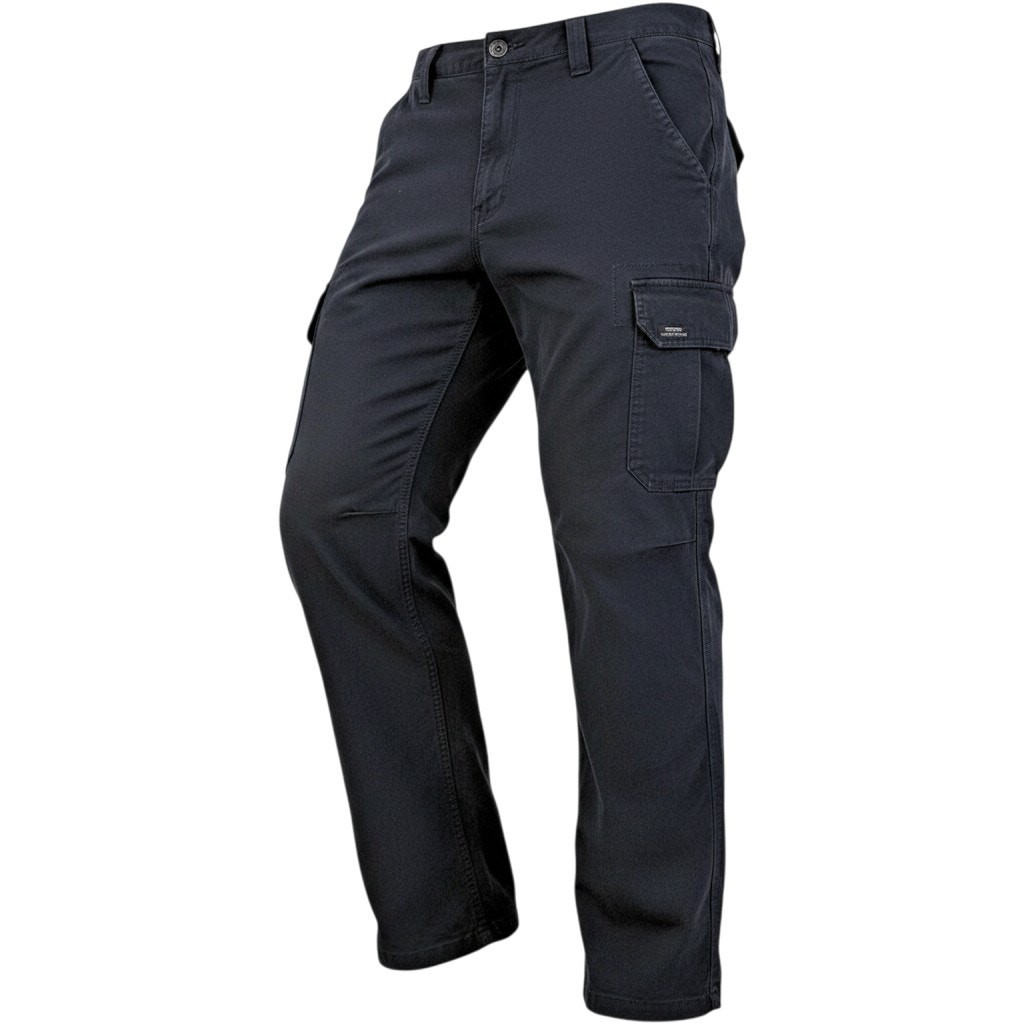 Wrangler Mens Relaxed Fit Cargo Pants Black 30×32 Outdoor Workwear Utility