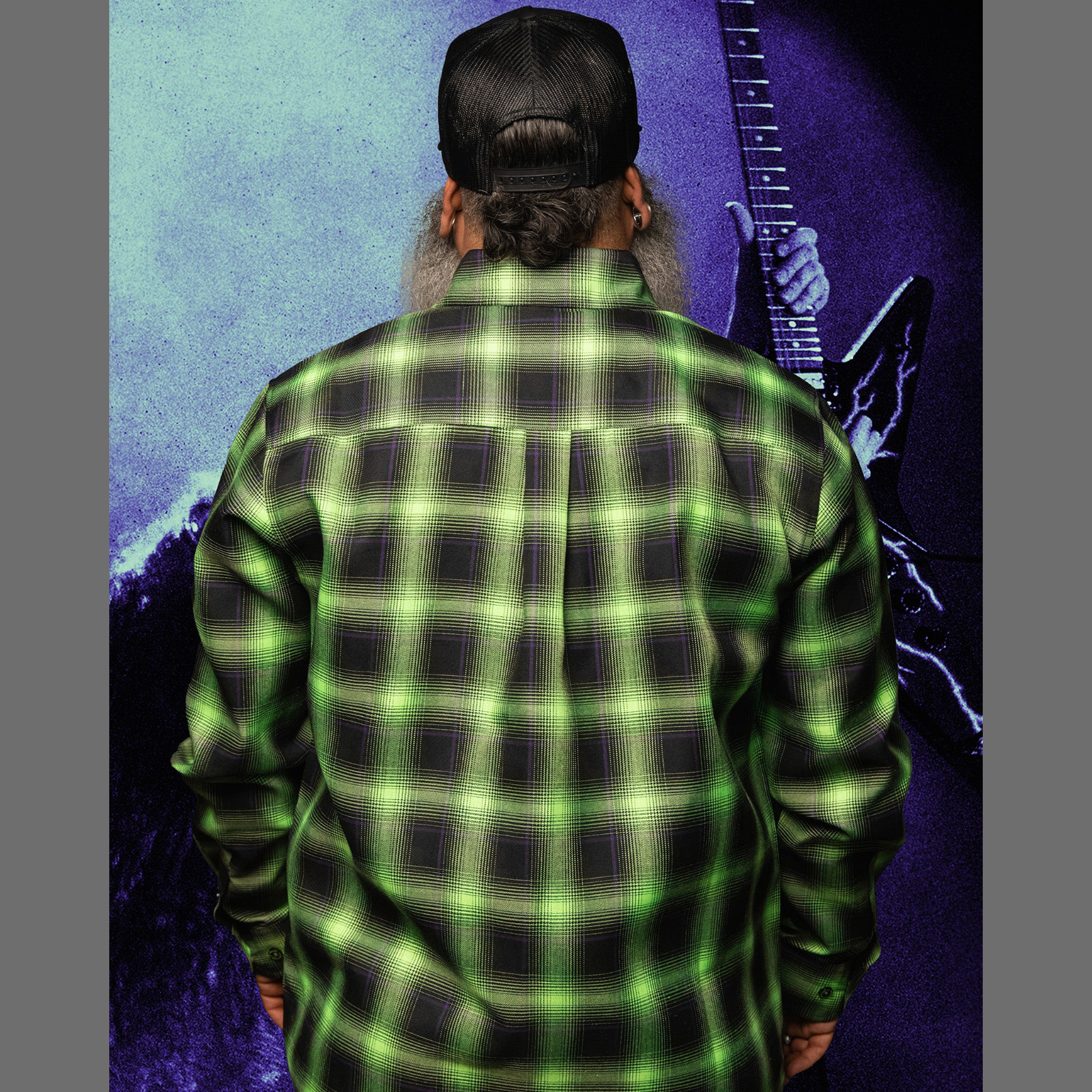 DIXXON FLANNEL x DIMEBAG DARRELL Flannel Shirt Collab – Men’s Large