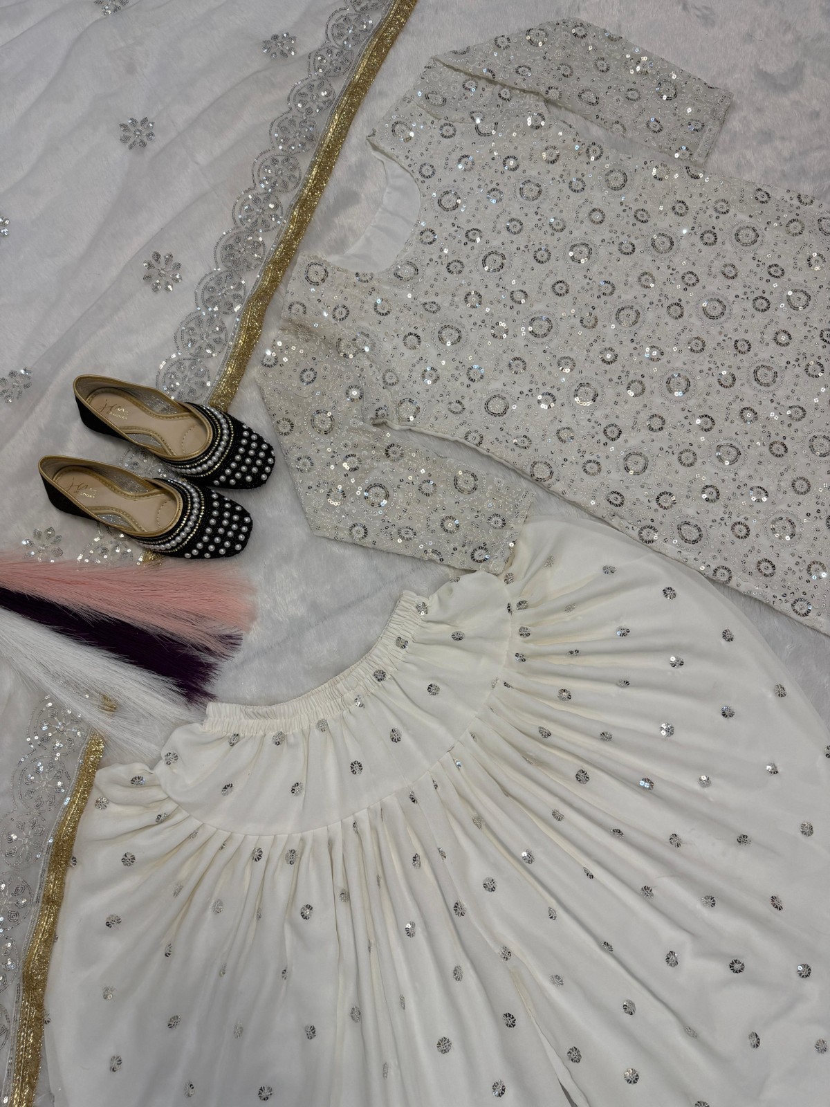 Pakistani Eid Dress Salwar Kameez Ready made Suits Indian Wedding Party 3 Piece