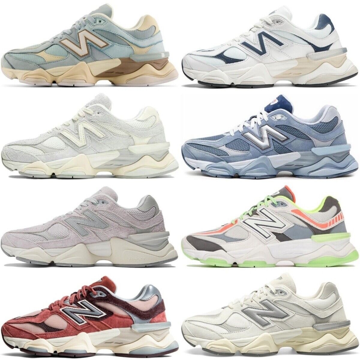 NB 9060 Causal Shoes LifeStyle Multi Color All Size Sneakers women’s and men’s