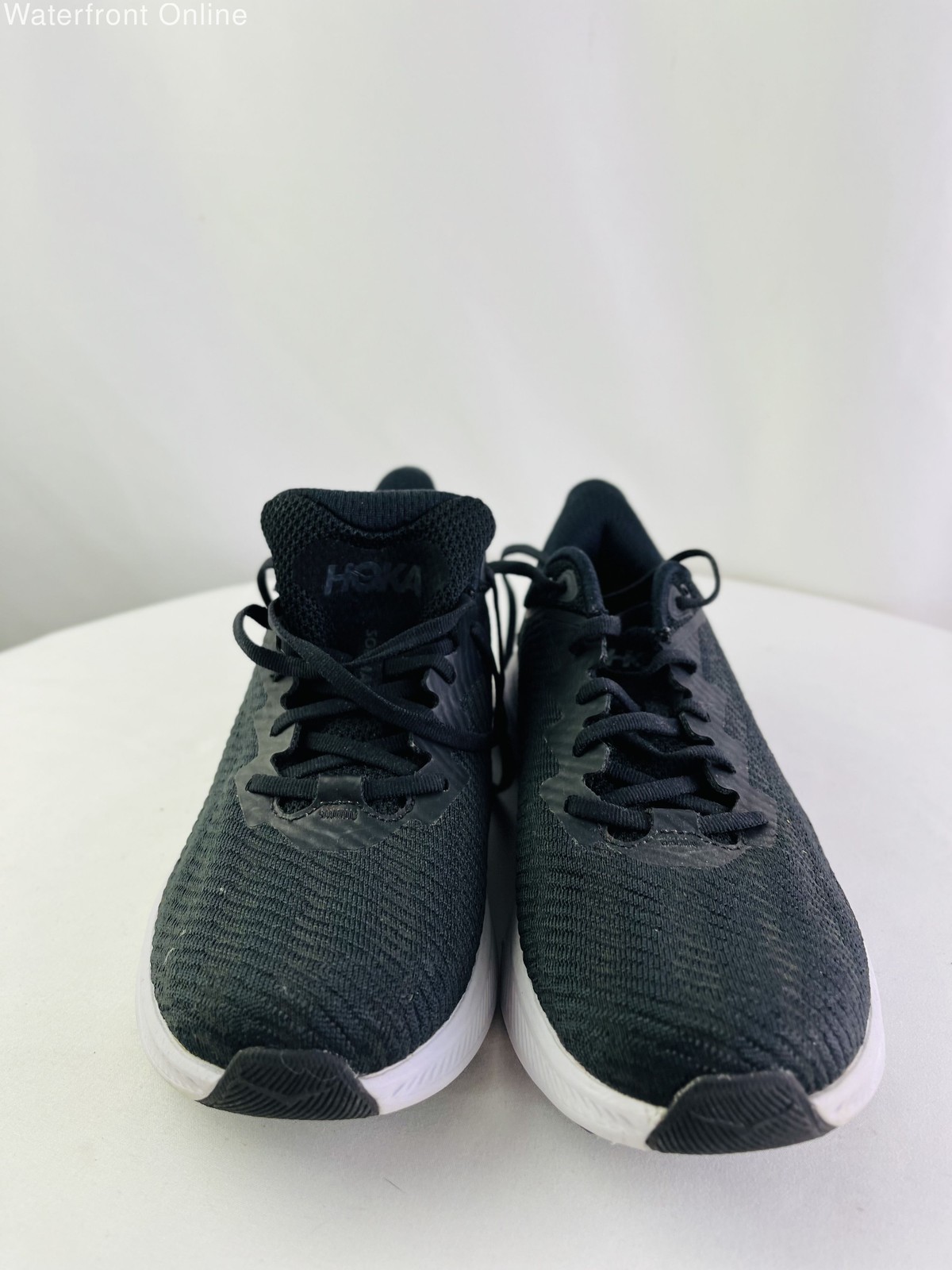 Hoka One One Solimar Black Running Sneakers Women’s 10B | 1123075 BWHT