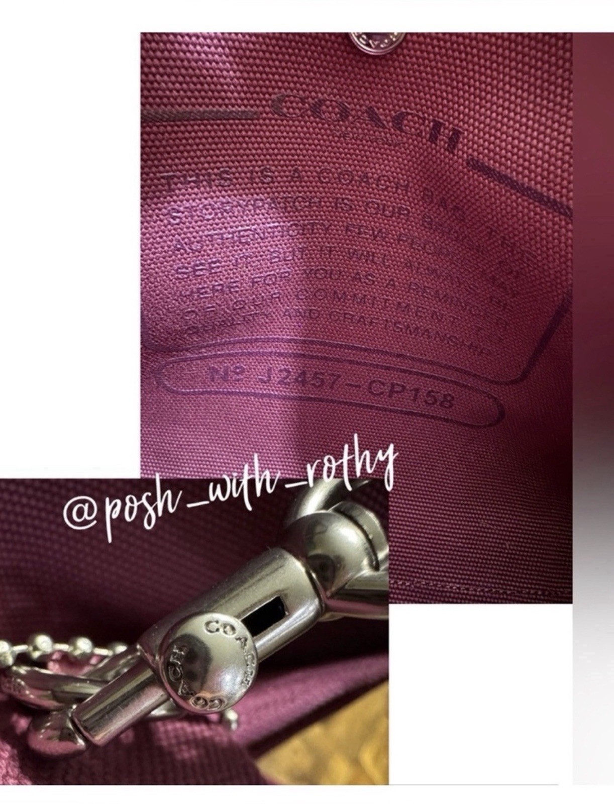 Coach Cargo 26 Logo Canvas Tote