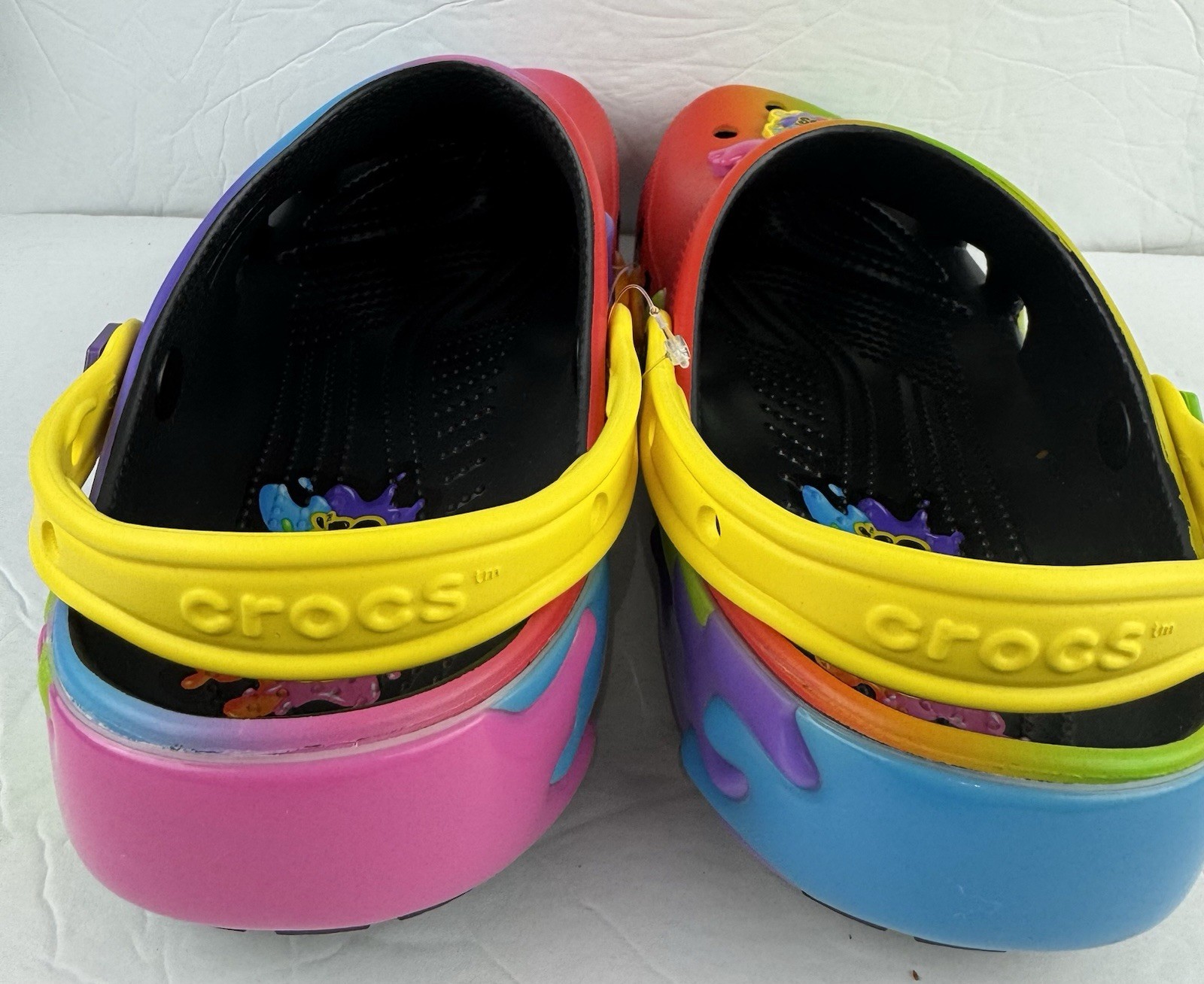 Gushers Limited Edition Candy Style Crocs Classic Clogs-211487-90H- Men’s 10