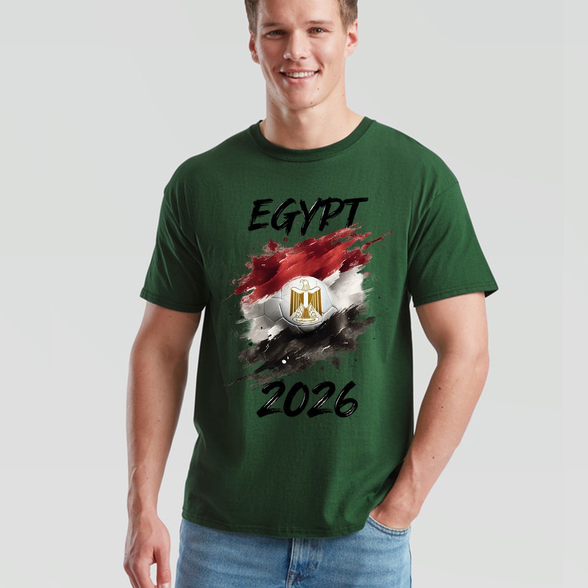 Egypt Personalized Unisex T Shirt Custom Name And Number Football Game Top