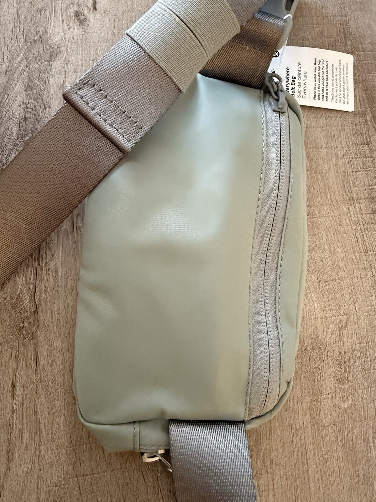 Lululemon Everywhere Belt Bag 1L in Silver Drop Gray NWT