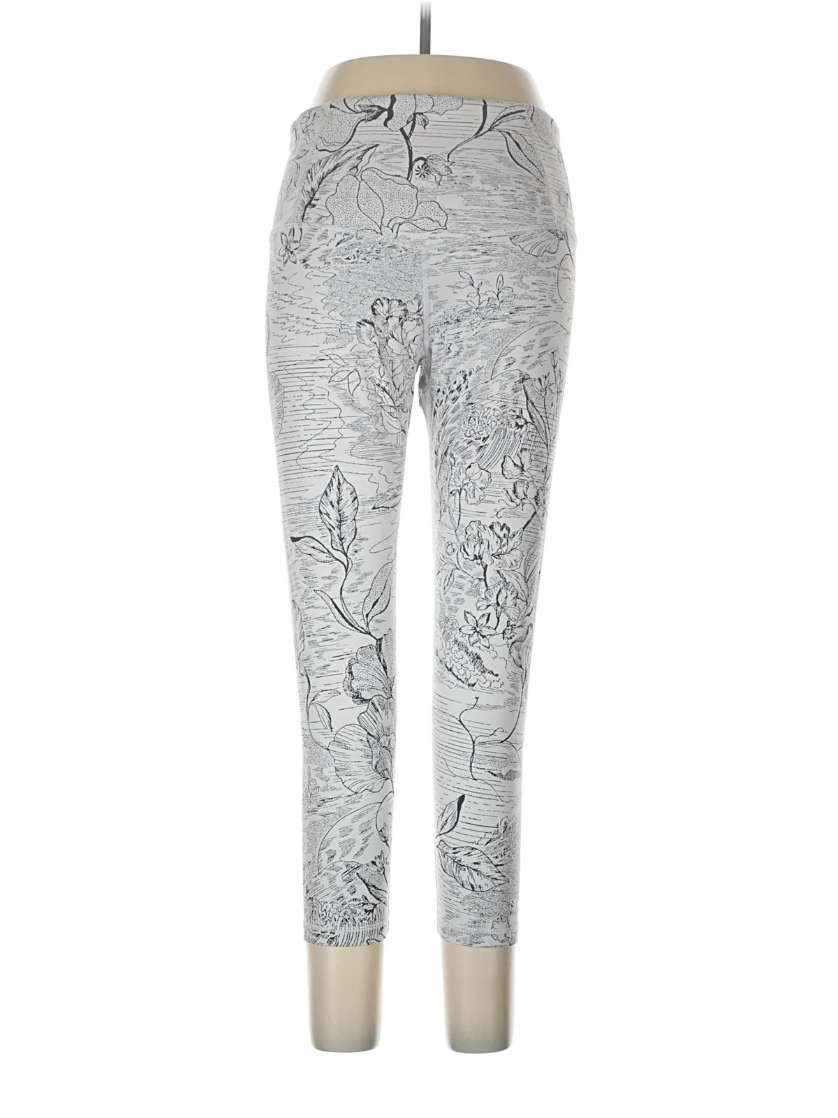 Athleta Women Gray Active Pants L