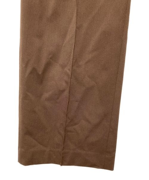 MIESROHE Relaxed 2-Pleat Mannish Pants brown MWFP254031