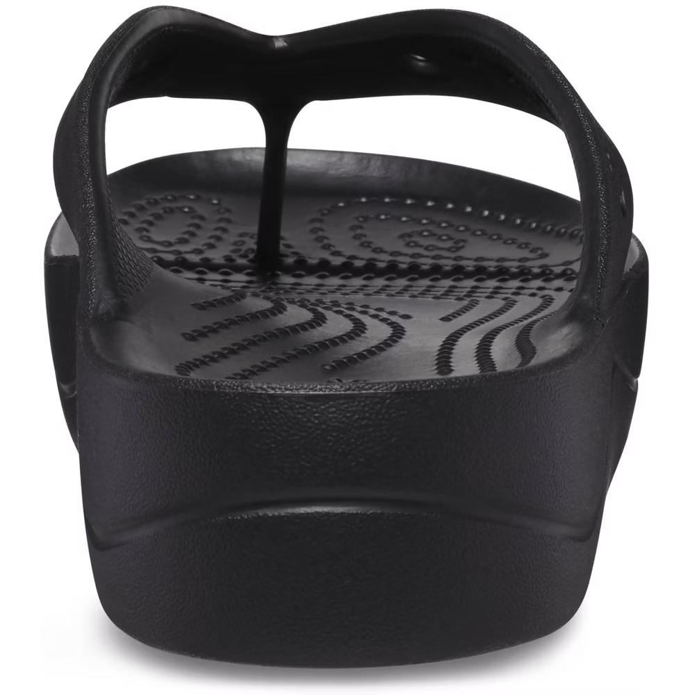 Crocs Women Baya Flip Flop Platform Sandals – Black 7