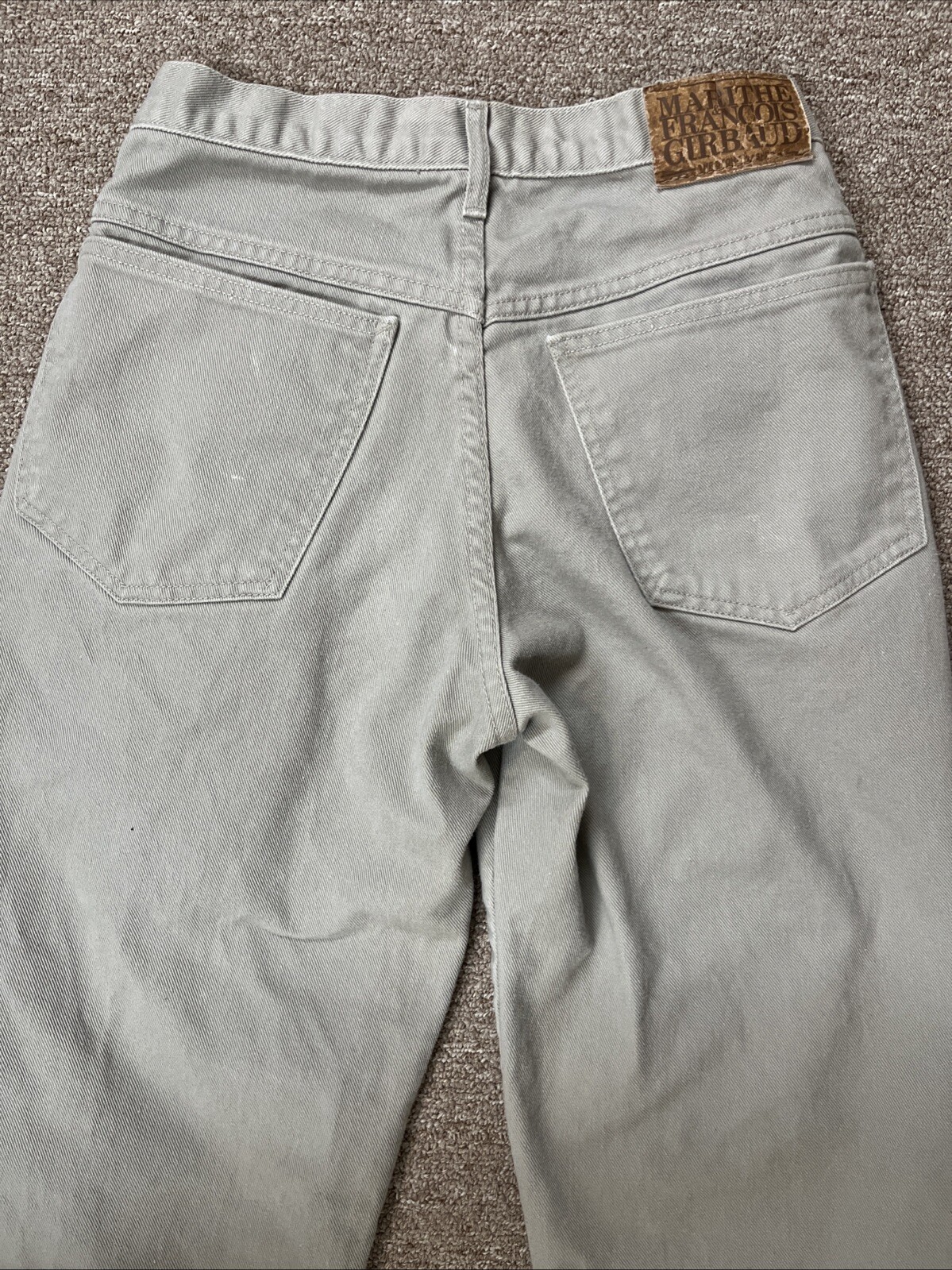 Marithe Francois Girbaud Sz 28 High Waist Taper Streetwear Pants 90’s Fly Tag