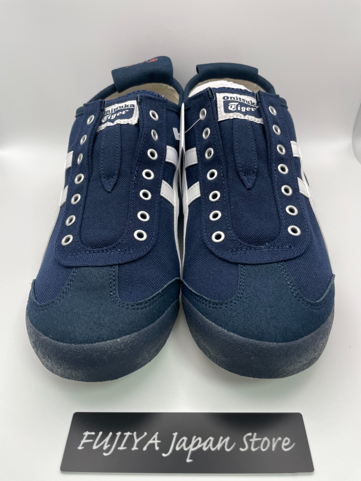 Onitsuka Tiger MEXICO 66 SLIP-ON Unisex 1183A360 401 NAVY/OFF-WHITE M8/W9.5
