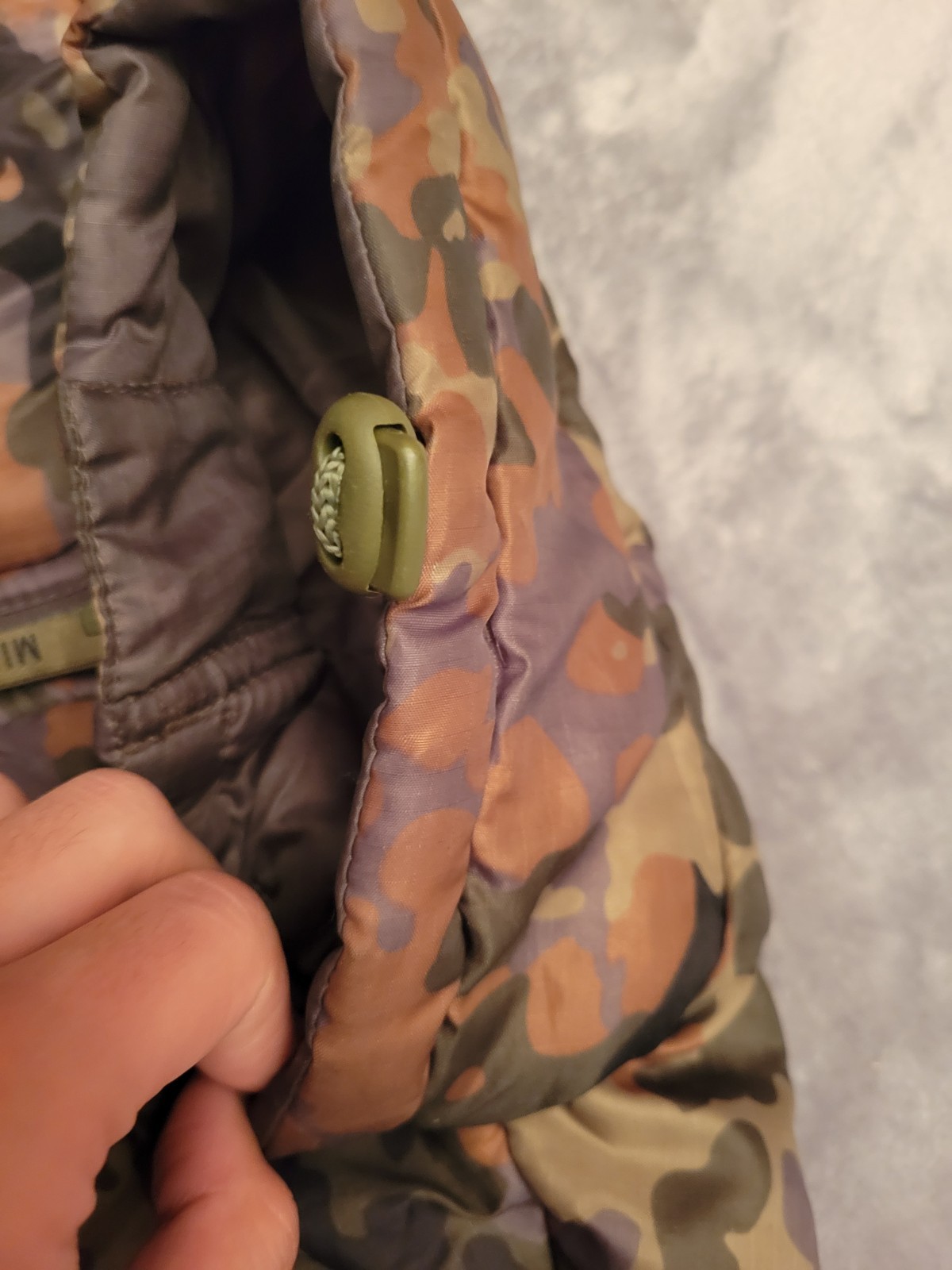 Mil Tec Sturm Thermal Jacket Men Small Reversible Camouflage German Military
