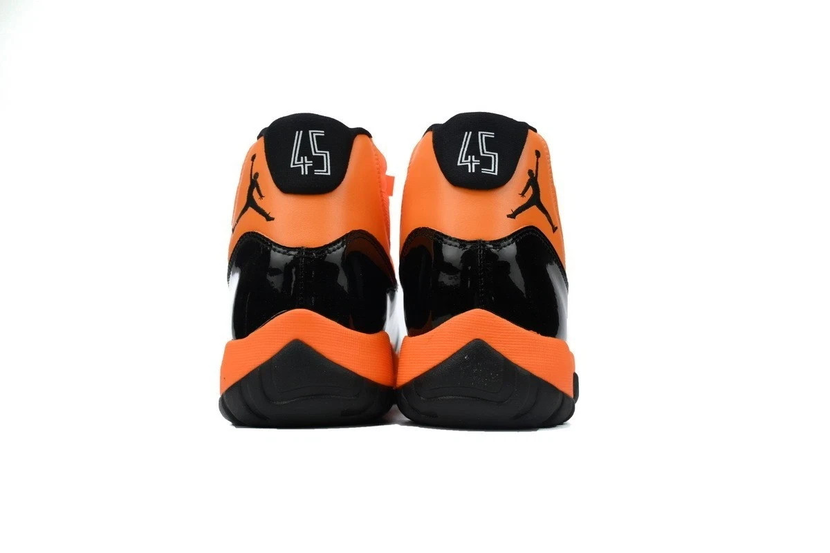 MEN – Size US Jordan 11 Retro Black Orange