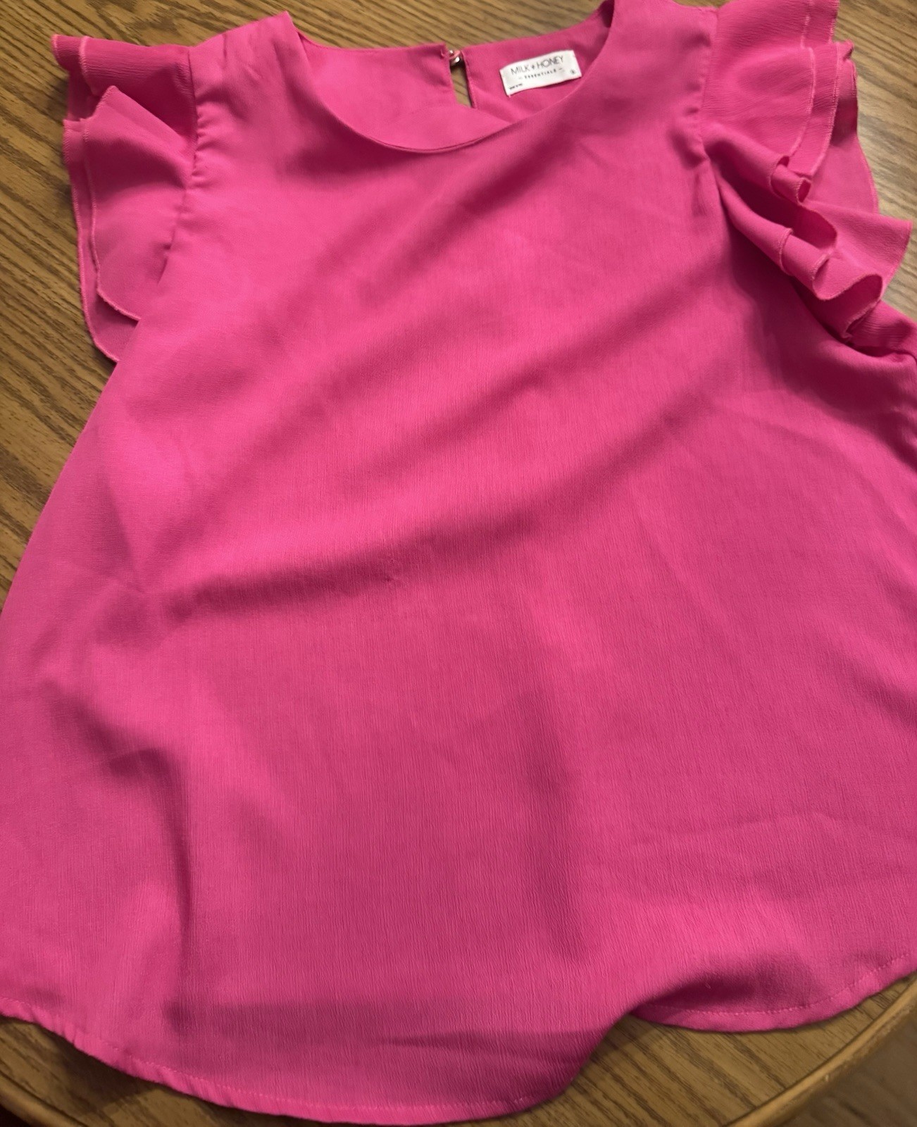 Hot Pink Blouse