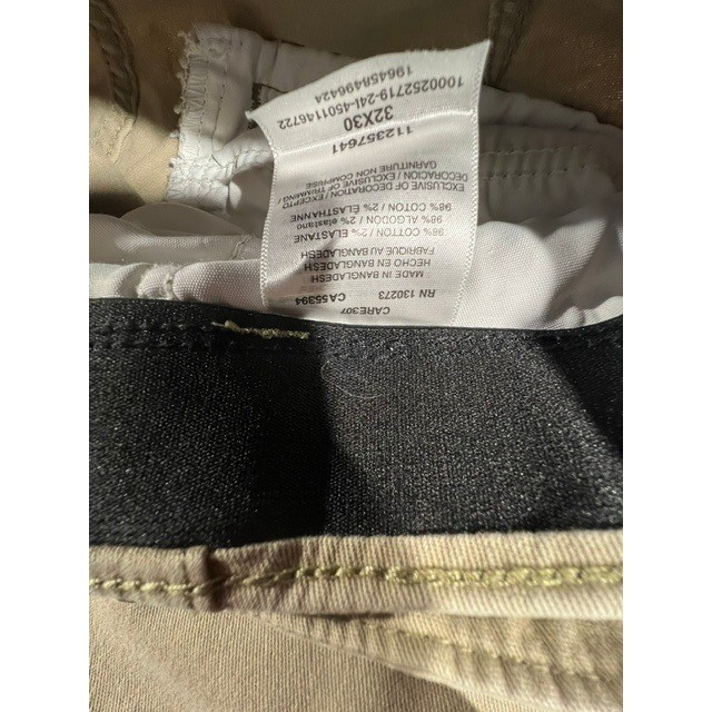Wrangler ATG Cargo Pants Mens 32×30 Khaki Tan Excellent Stretch Utility Outdoor