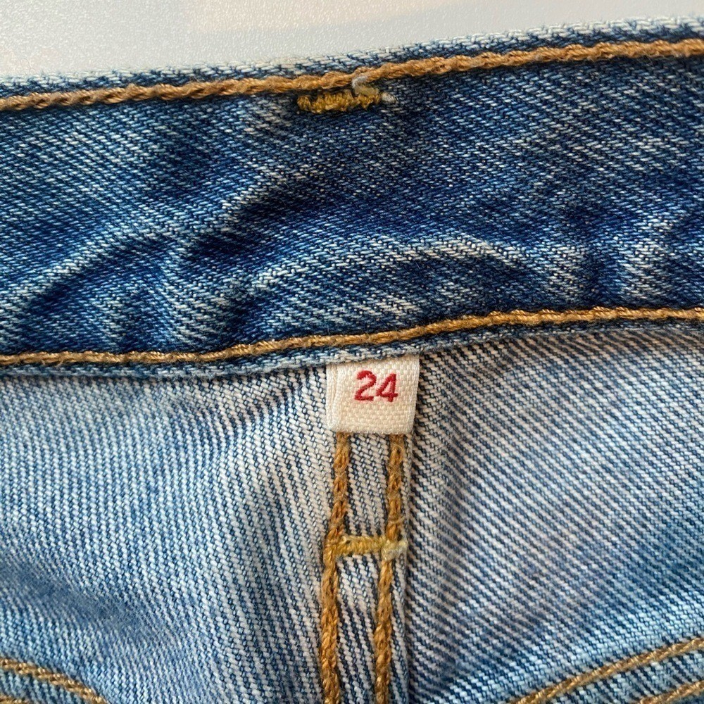 Levi’s Wedgie Icon Fit Jeans Distressed Partner In Crime High Rise 22861-0024 24