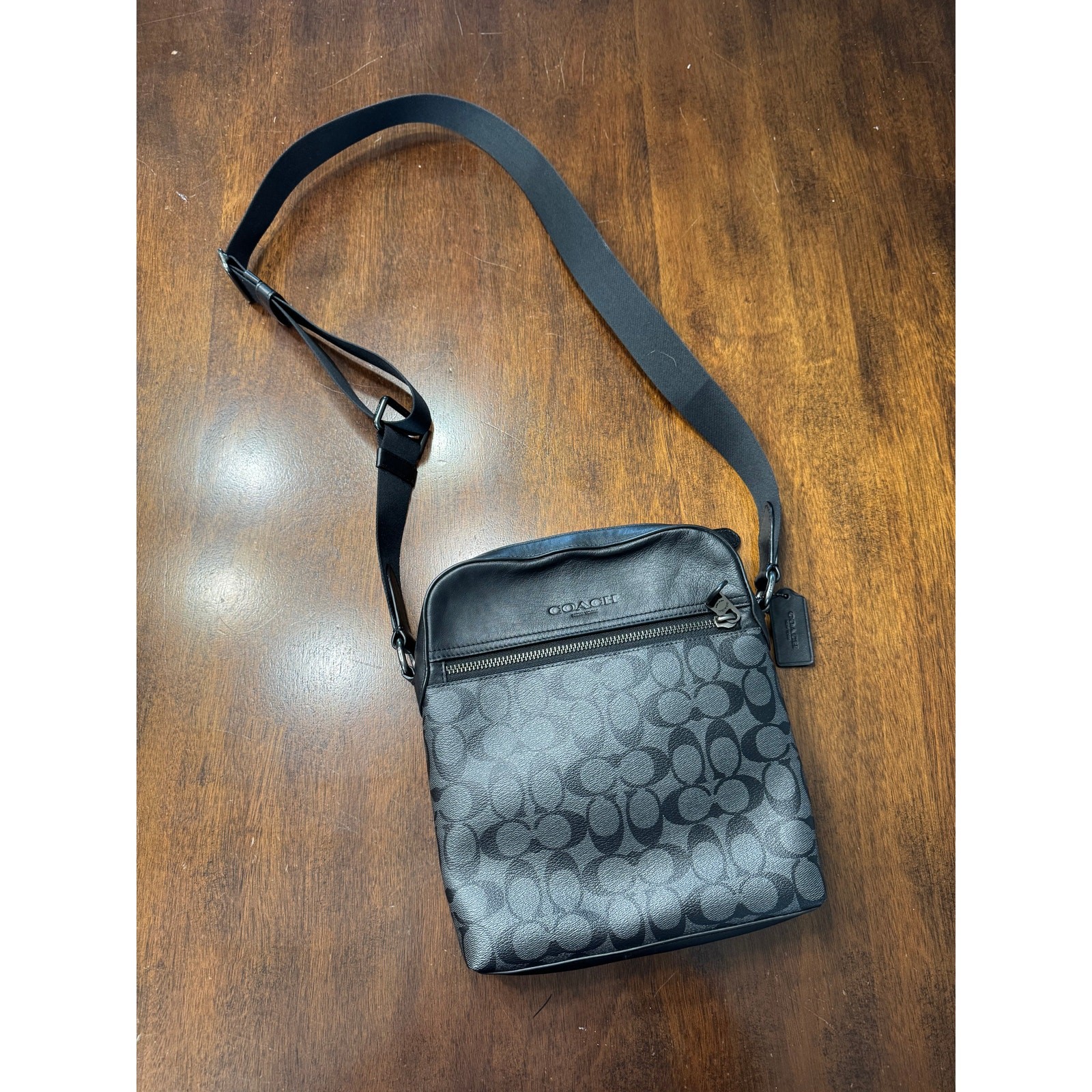 COACH Houston Flight Bag in Signature Canvas