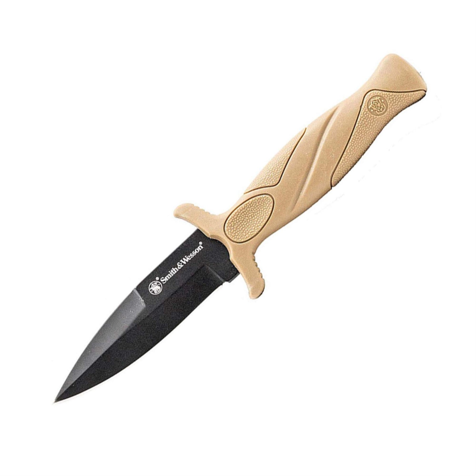 Smith & Wesson FDE 6.25in High Carbon S.S. Boot Knife 2.75in Single Edge