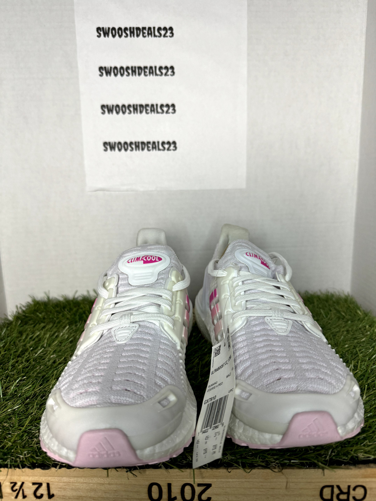 Adidas UltraBOOST CC_1 ClimaCool DNA White Pink GX7810 Men’s 5 / Women’s Size 6