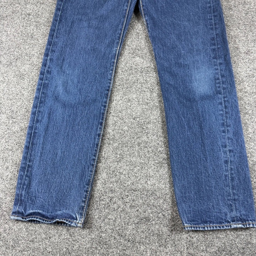 Levi’s Premium 501 ’93 Jeans Mens 29×30 Straight Leg Button Fly Big E Cowboy