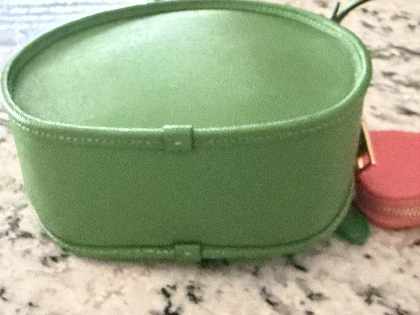 Coach Canteen Crossbody Bag Pebble Leather Gold/Kelly Green NWOT 75516