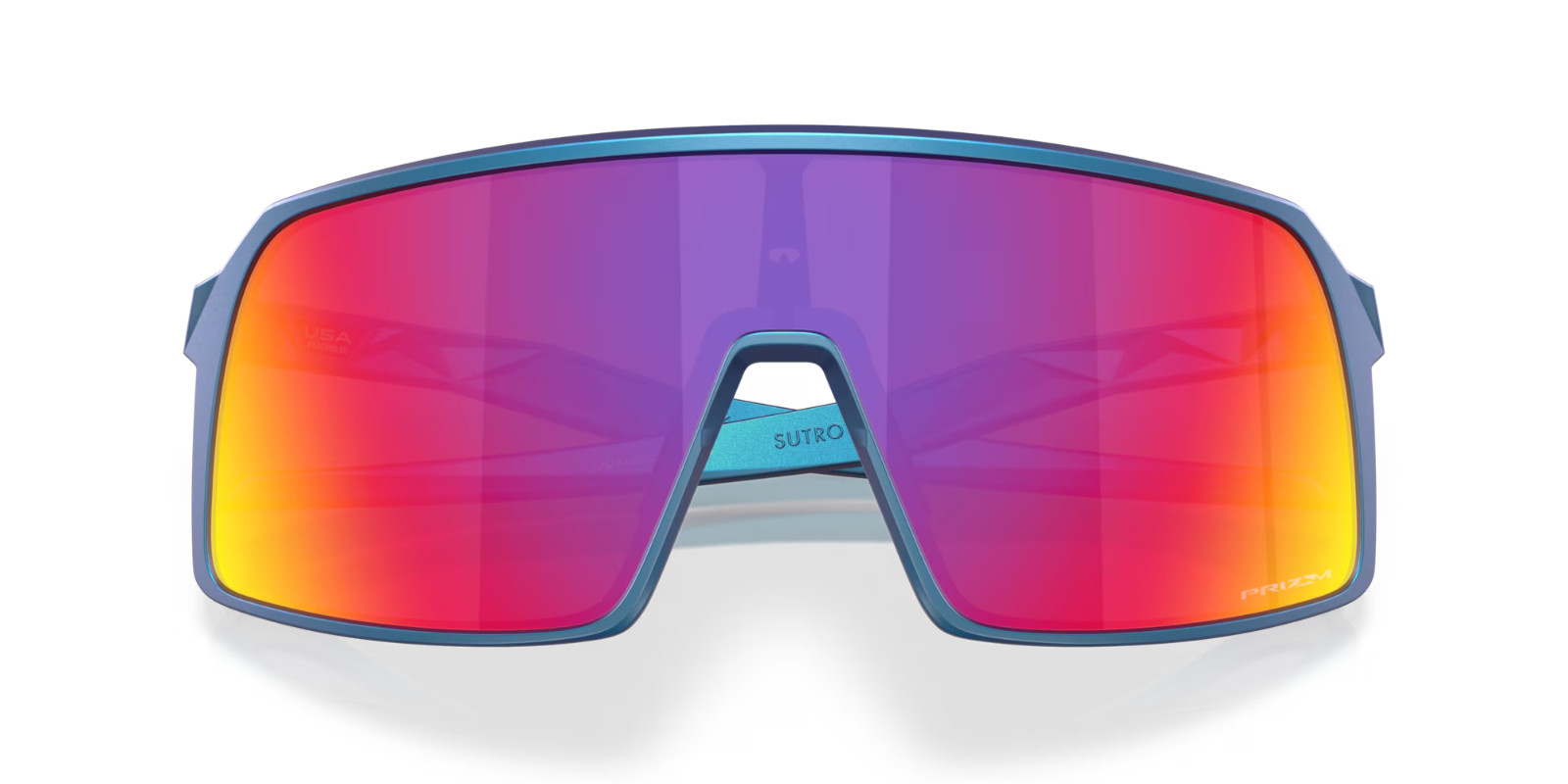 Oakley SUTRO Sunglasses OO9406-C137 Matte Cyan/Blue Colorshift / PRIZM Road Lens