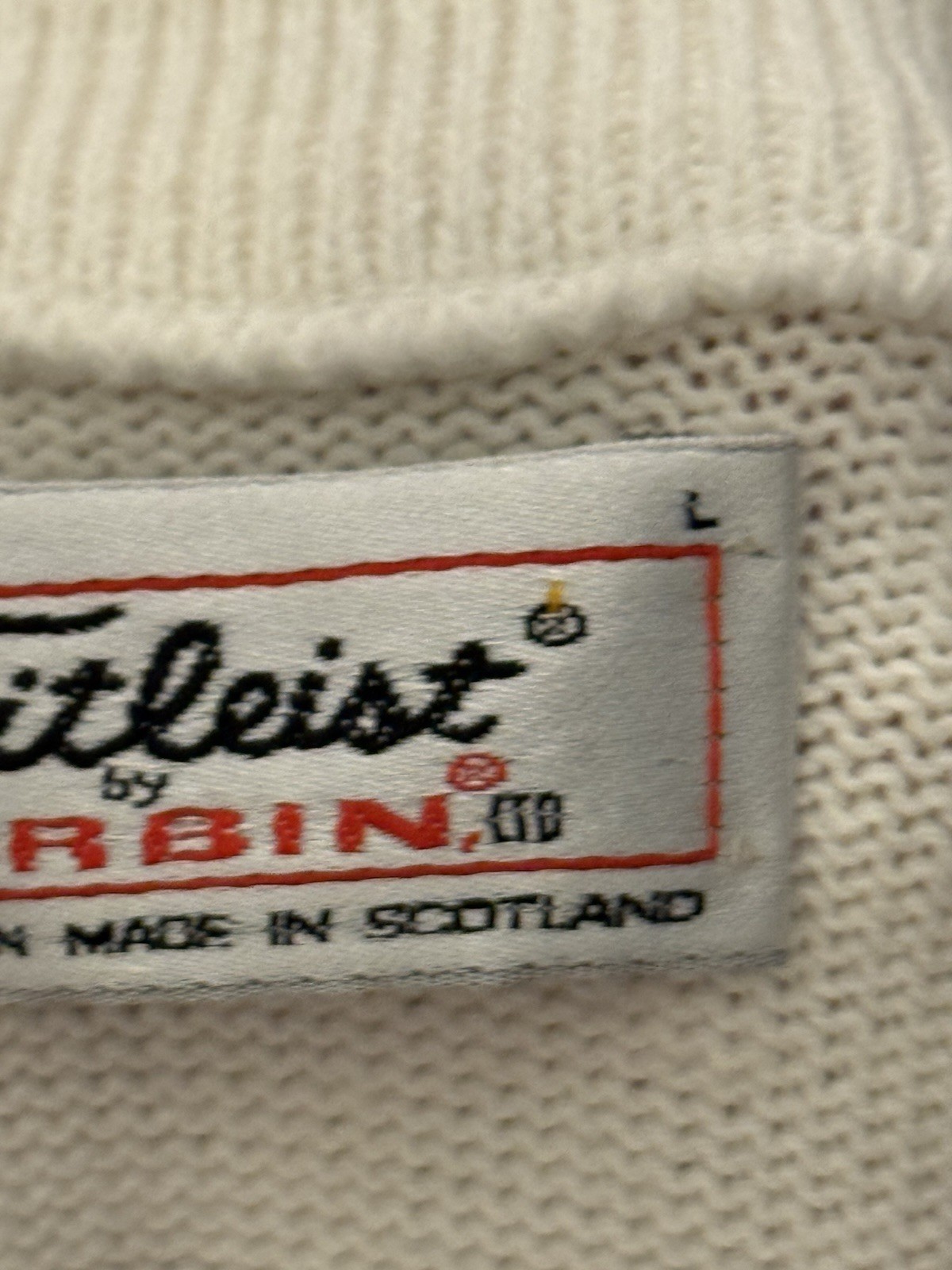 Vintage Titleist Greystone Sweater Men’s Size Large Made In Scotland