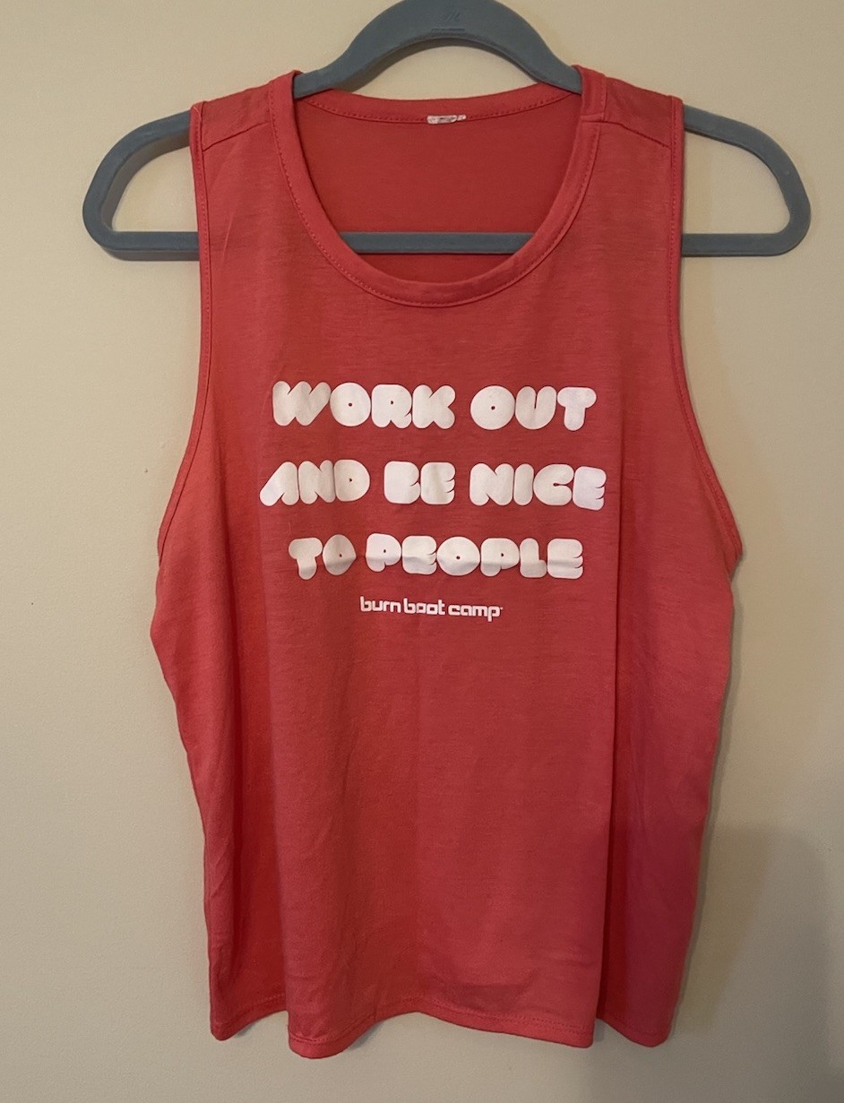 Burn Boot Camp Top Shirt Women’s Large