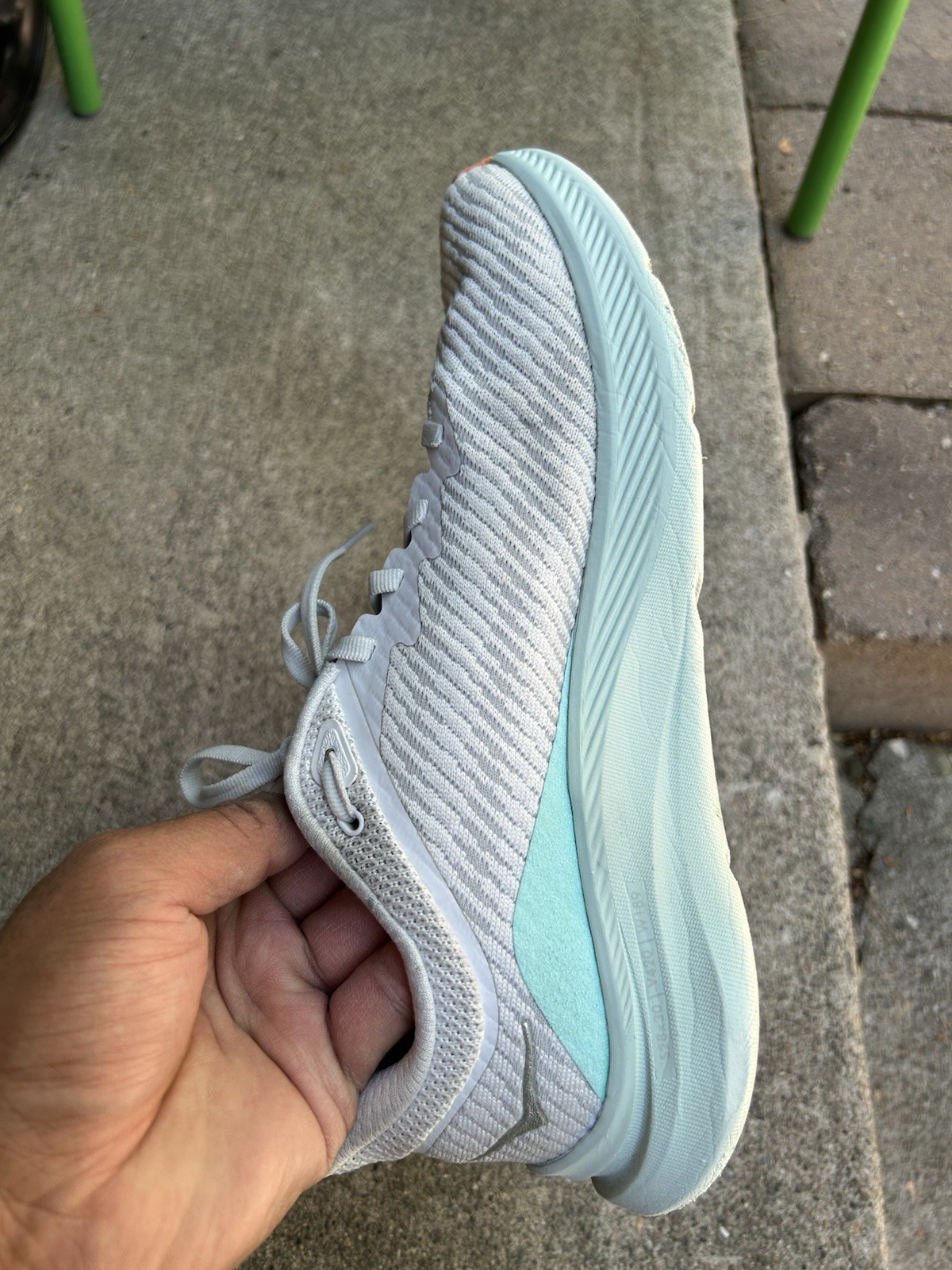 Hoka One One Solimar Stardust/ Aqua Breeze US Size Women 9B