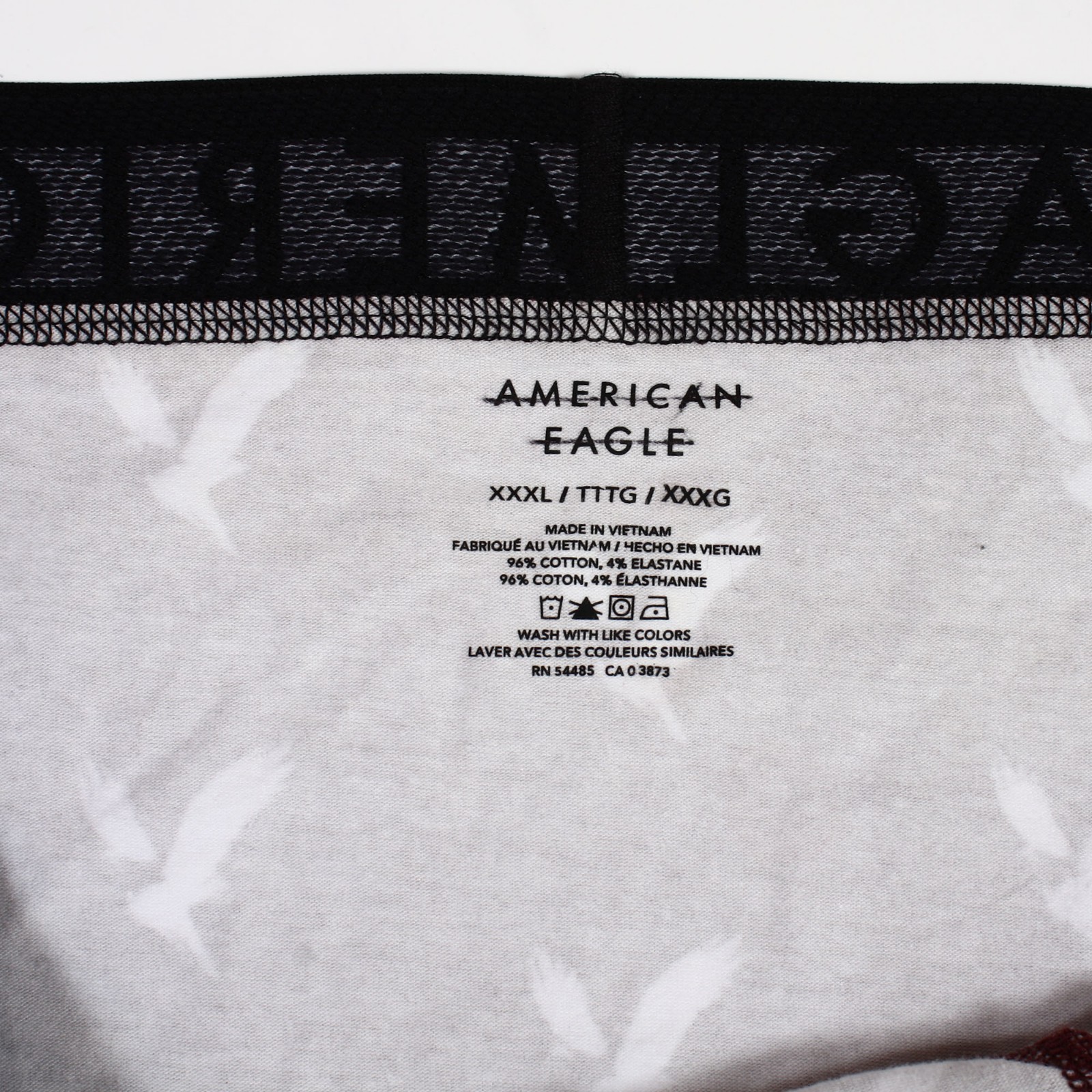 American Eagle BOXER BRIEF 3” INSEAM Shorter length SIZE 3XL (48)