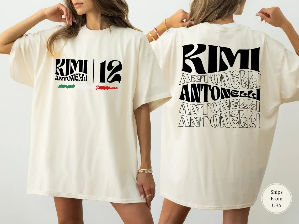 Kimi Antonelli Vintage Formula One , Grand Prix Motorsport Antonelli Fan Look
