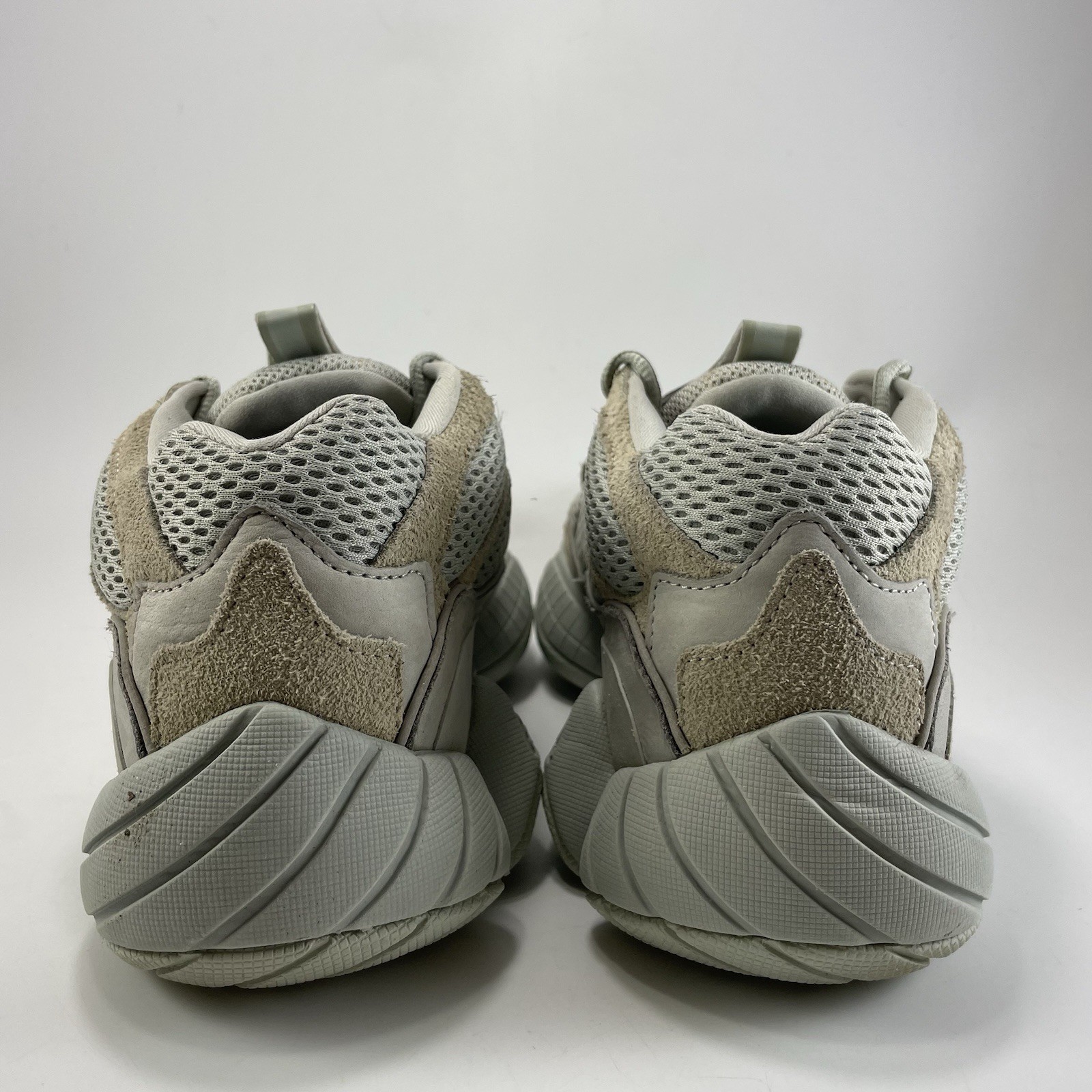 adidas Yeezy 500 Salt Mens Size 10 Grey Chunky Suede Hype Sneakers Shoes