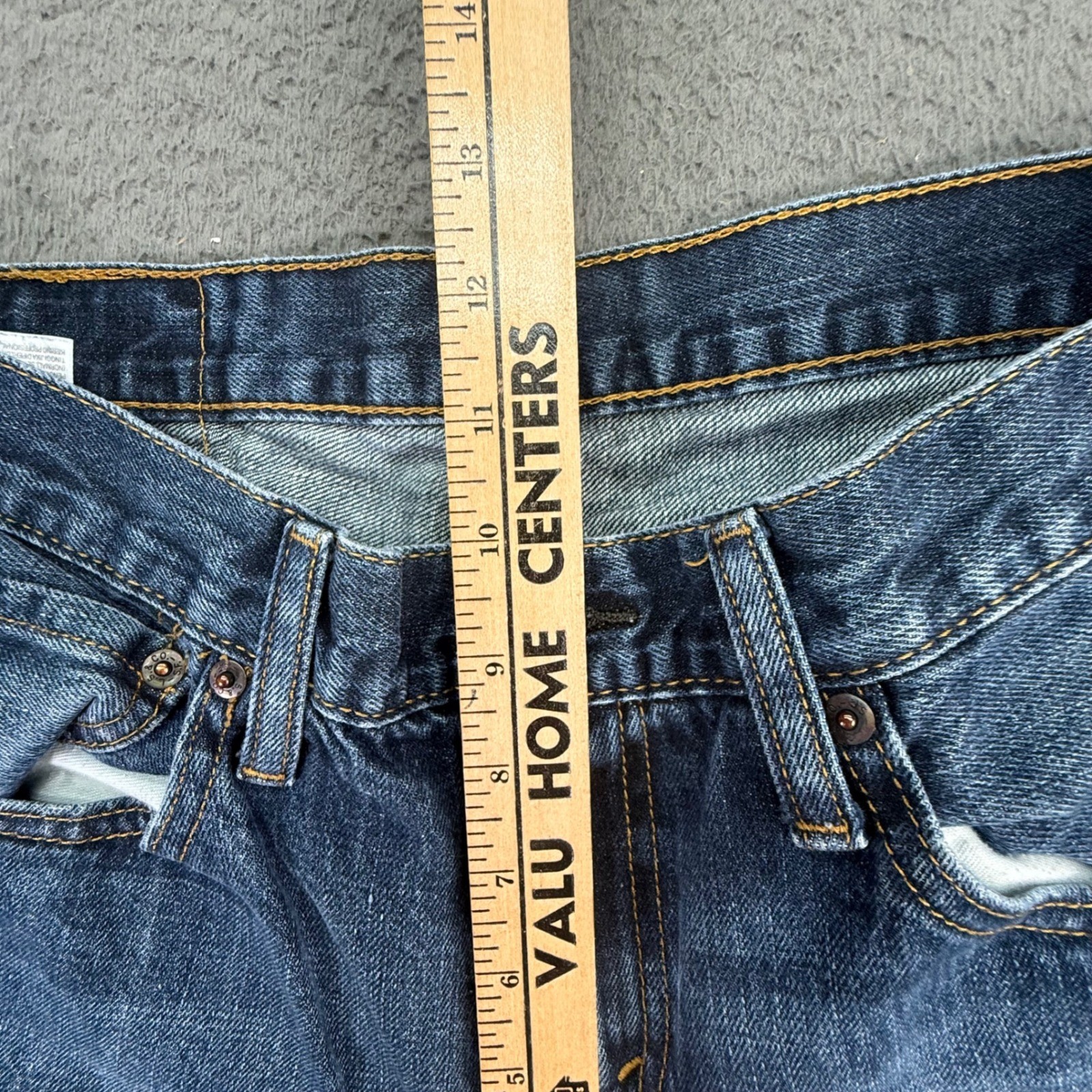 Levi’s 527 Slim Bootcut Jeans Mens 31×34 Blue Denim Medium Wash 100% Cotton