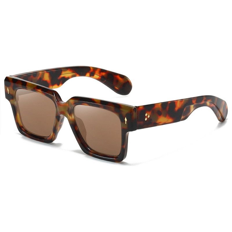 Square Tinted Reading Glasses Men Women Thick Frame Shade Eyeglasses Sunglasses