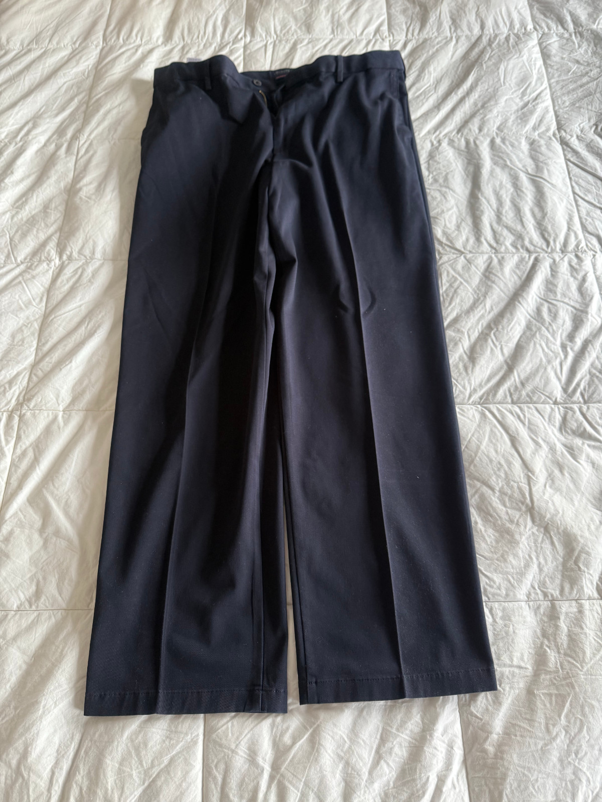 Dockers Relaxed Fit Men’s Pants 38×34 Navy Blue