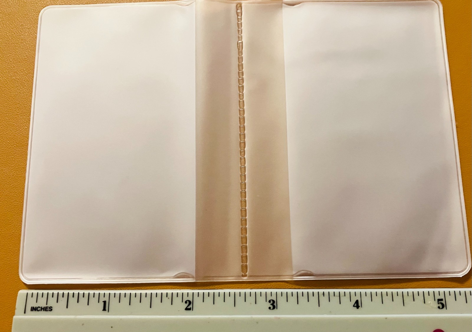New 6 Page Tri-Fold Wallet Inserts Holds 6 Cards or Photos 3.77 tall x 5.51 wide