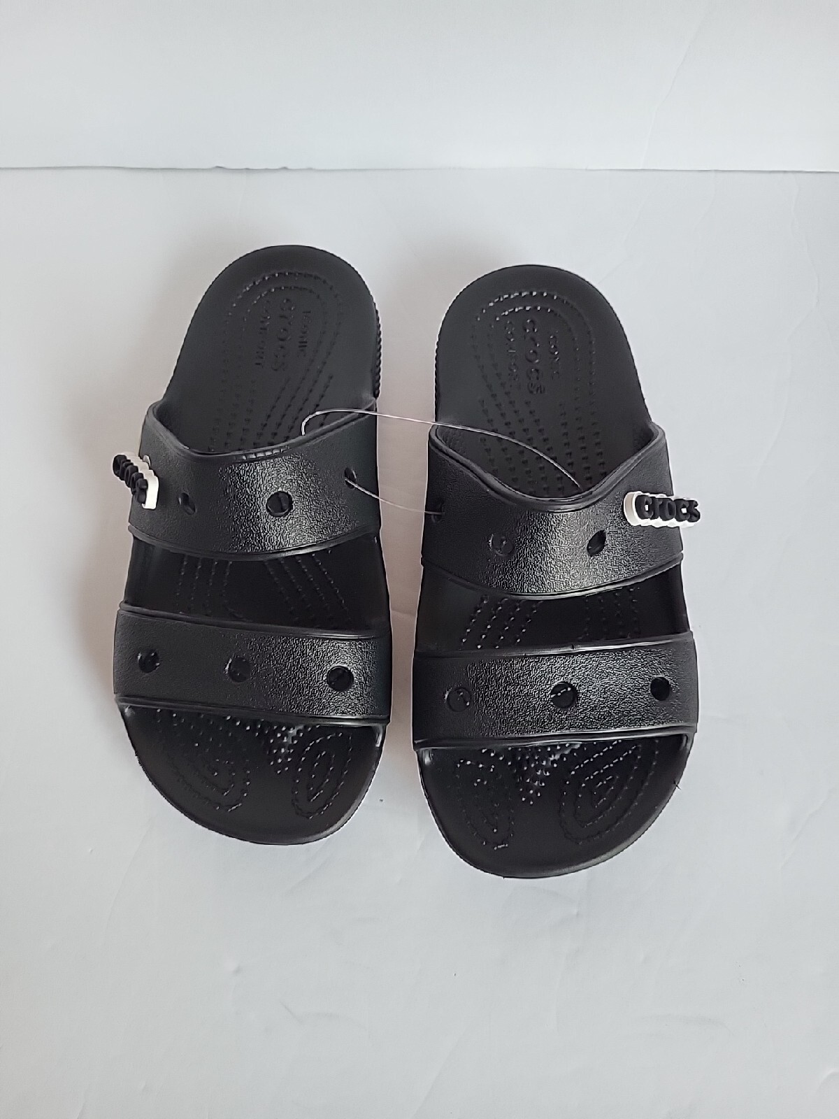 Crocs Unisex-Adult Classic Sandal Slide, W 4, M 2 – black new
