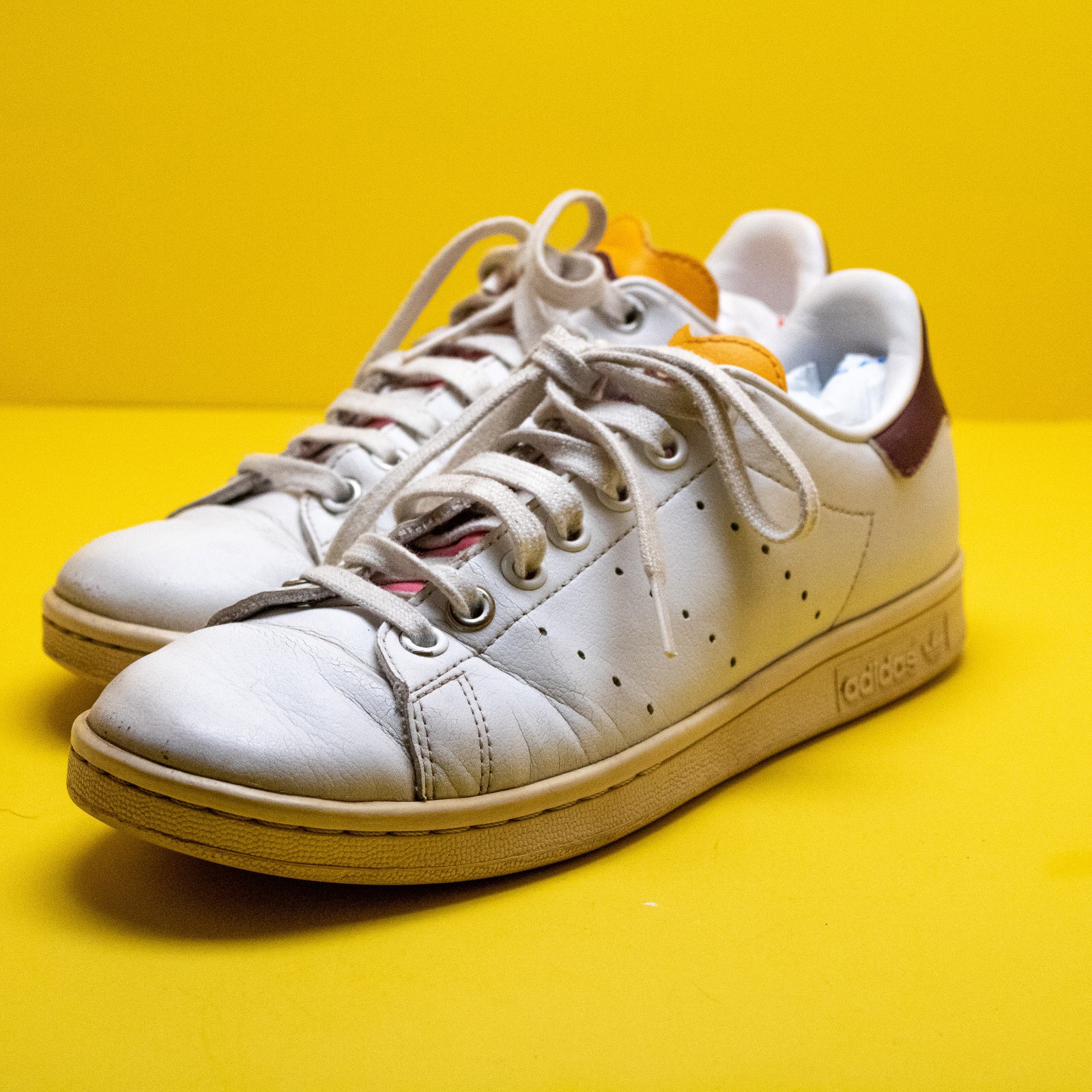 Adidas Stan Smith Primegreen White Tennis Shoes Womens Size 7 UK 5.5 EU 38 2/3
