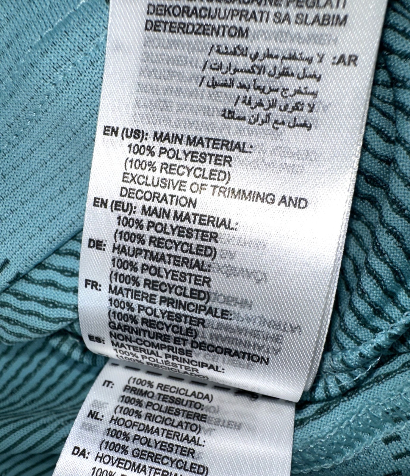 $70 Adidas Men’s Ultimate365 Textured Polo Shirt – Mint Iron – Large – New Tags