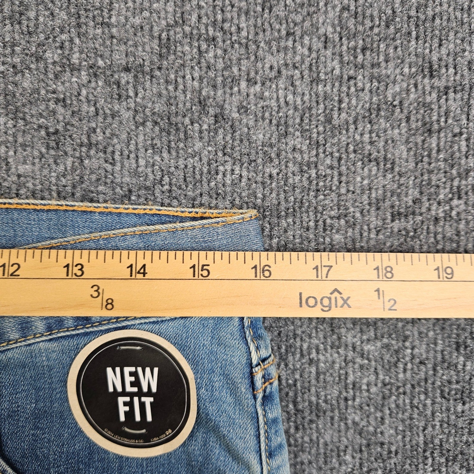 Levis 541 Athletic Fit Jeans Boys 18 Reg W29 L29 Relaxed Straight Denim Med Wash