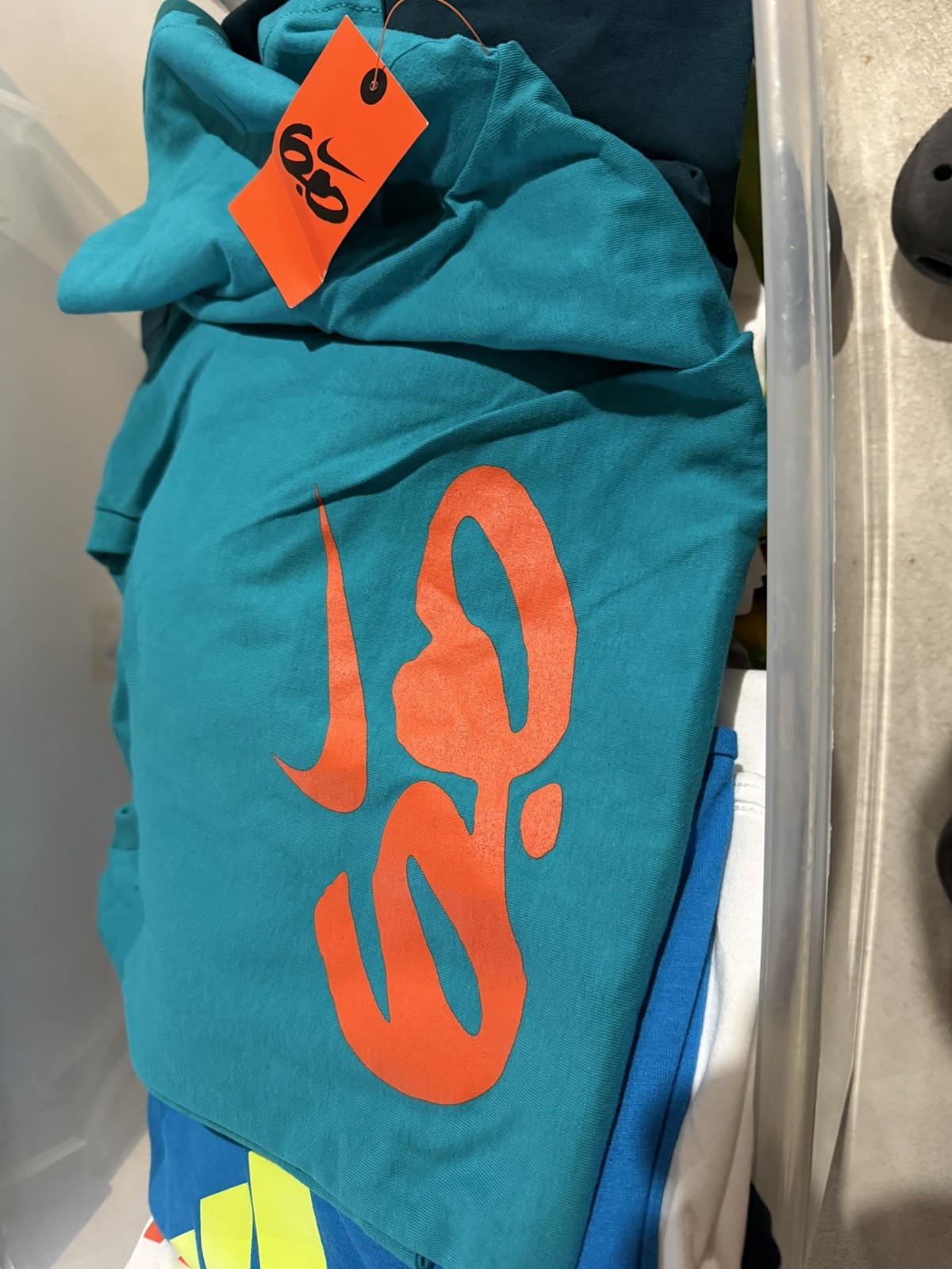 Nike 6.0 Teal Graphic Performance Shirt—Rare Discontinued Action Sports Line
