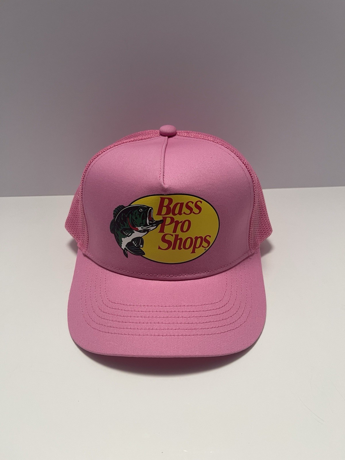 Bass Pro Shop Pink Trucker Hat
