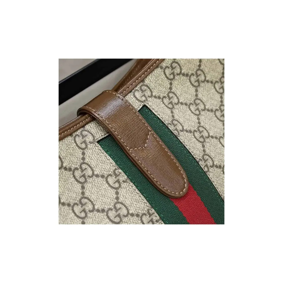 Gucci Jackie 1961 Half Moon Underarm Bag Canvas Bag Small Women’s 11×1.7×7.4 in
