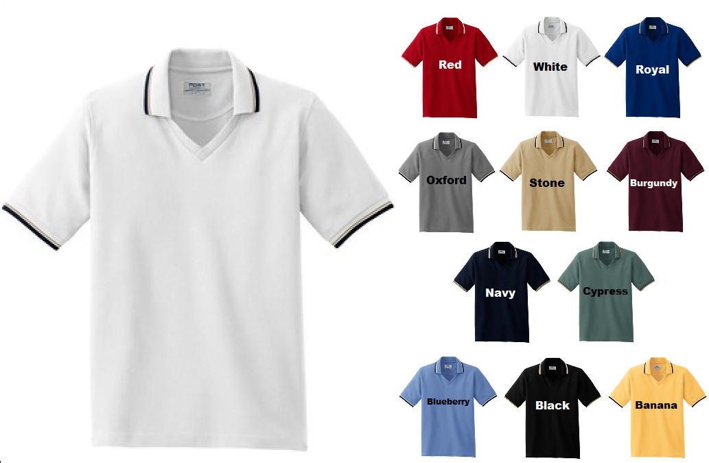 Port Authority Women’s Cool Mesh Golf Polo Shirts with Tip Stripe Trim NEW L431