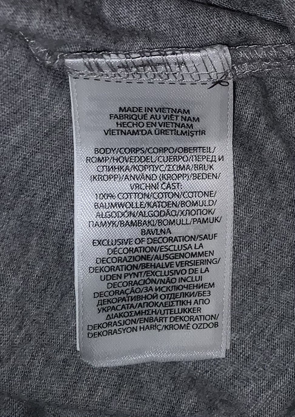 Polo Ralph Lauren Hooded Long Sleeve Cotton T Shirt Grey Heather Men’s XLT