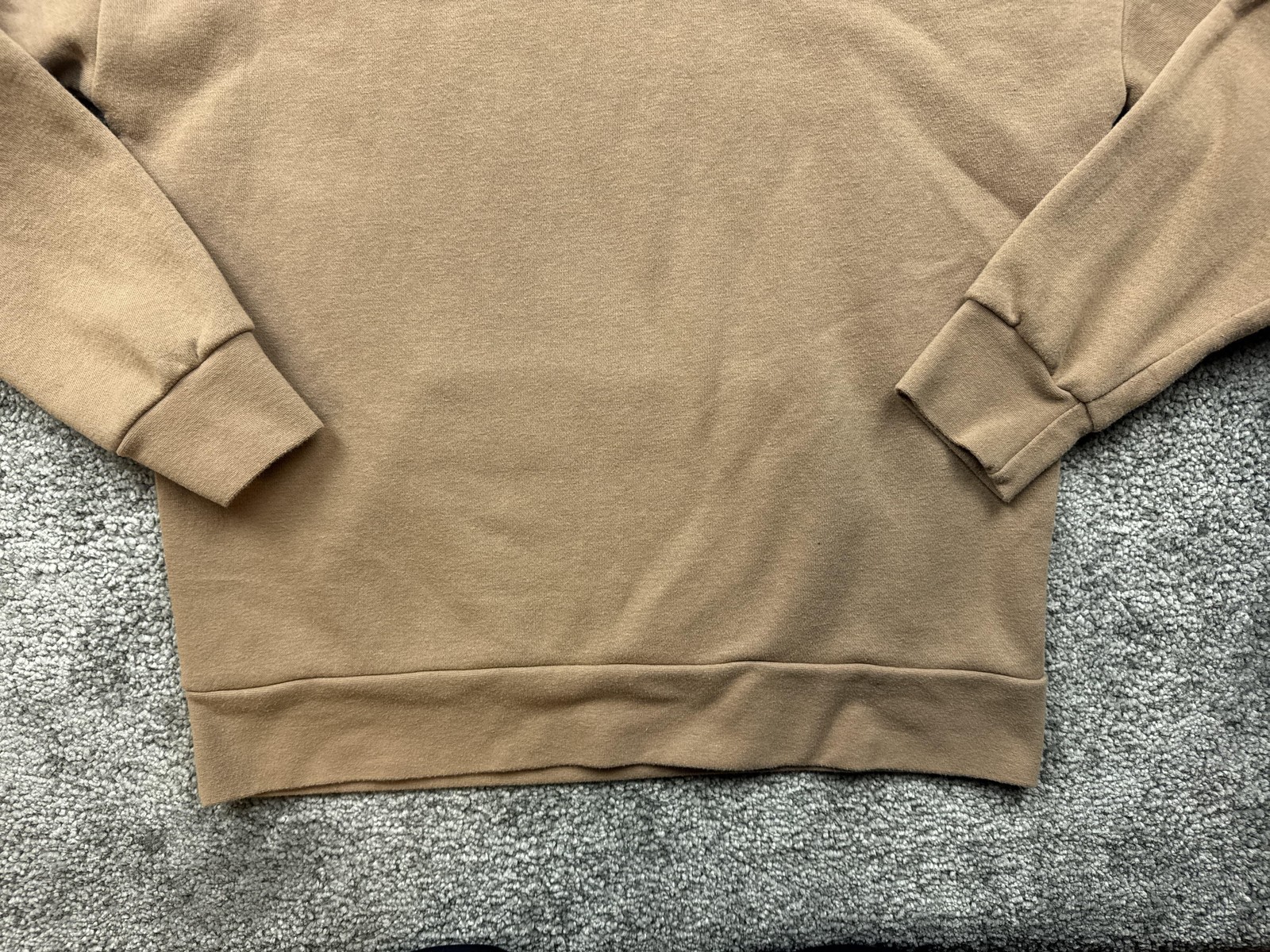 Star Wars Grogu Baby Yoda Hoodie Womens Small Tan Green Ears Her Universe